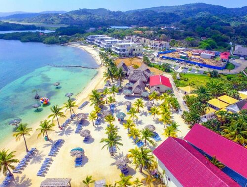 Las Palmas Beach Hotel, Rezervovat Hotel Dixon Cove Roatán
