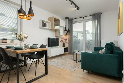 Trendy Apartment + Parking by Renters, Забронировать Отель Варшава Мазовецкое воеводство