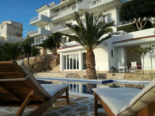Infinity Blue Suite, Забронировать Апартаменты/квартира Отели Attica Riviera с бассейном, Бассейн
