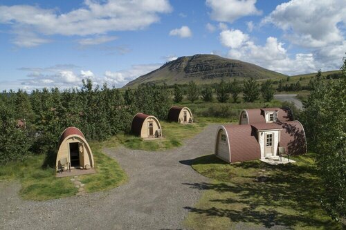 Fossatun Camping Pods & Cottages - Sleeping Bag Accommodation, Prenota Hotel Fossatún Islanda Occidentale