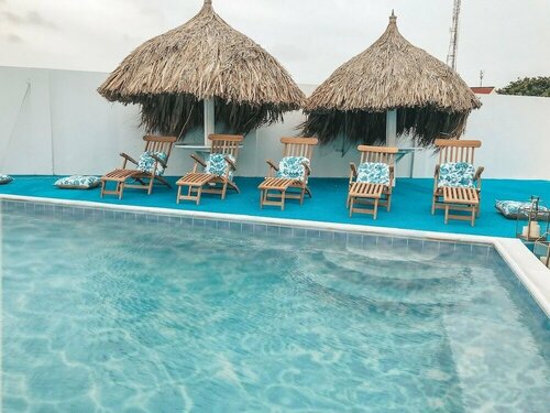 Ocean Front Property - Villa 4 Aruba w pool view, Забронировать Вилла Пос-Чикито Аруба
