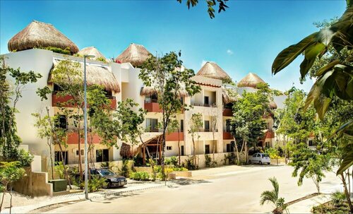 Anita 2 bedroom apartment sleeps 5, Varaa Huoneisto Hotellit Tulum uima-altaalla, Uima-allas