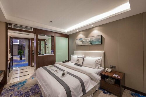 Jinjiang Metropolo Hotel - Xuzhou Train Station Chudu, Reservar Hotel Hotéis em Quan Shan com estacionamento, Estacionamento