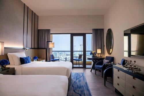 Amwaj Rotana, Jumeirah Beach - Dubai, Забронировать Отель Отели Эмирата Дубая с питанием, рядом с Променад JBR, Пансион