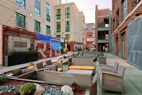 Hilton San Diego Gaslamp Quarter, Забронировать Отель Сан-Диего - центр города Сан-Диего, рядом с AD Nightclub