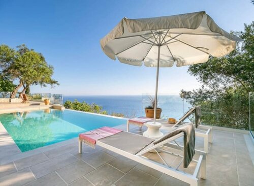 Villa with sea view Kontogialos, Забронировать Вилла Керкира Корфу, рядом с Пляж Пелекас