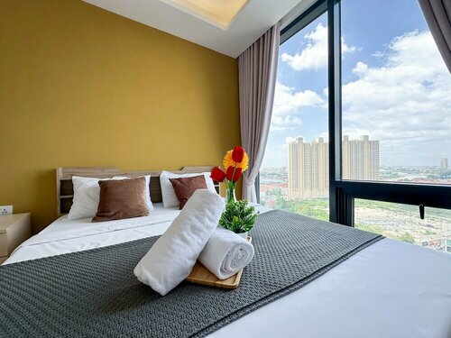 SF HOTEL Penthouse Residences, Забронировать Апартаменты/квартира Апартаменты Пномпеня, рядом с Торговый центр Aeon, Апартаменты/квартира