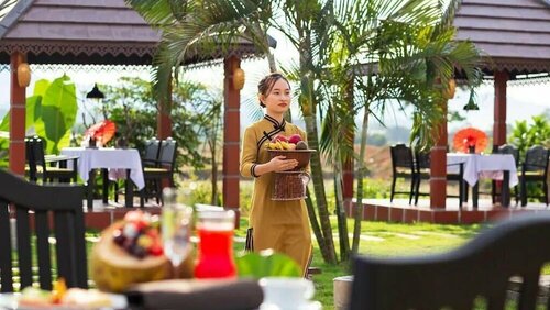 Phongsavanh Resort, Boek Resort Hotels in Vientiane met ontbijt, Ontbijt