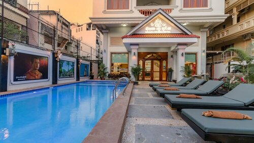 Sinaka Angkor Hotel, Забронировать Отель Недорогие отели Сиемреап, рядом с Lucky Mall Siem Reap, недорого