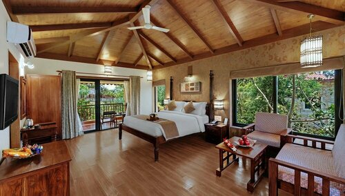 The Fern Gir Forest Resort, Sasan Gir - A Fern Crown Collection Resort, Забронировать Курортный отель Отели Сазана с бассейном, Бассейн