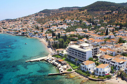 Spetses Hotel, Rezervați Hotel Hoteluri în Spetses cu mic dejun, Mic dejun