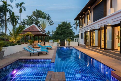Villa Divina - Stunning Pool Villa 3 Mins Walk to Beach, Забронировать Вилла Бопхут Самуи