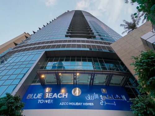 Blue Beach Tower, Забронировать Отель Отели Эмирата Дубая 5 звезд, рядом с Парашютный центр «Скайдайв Дубай», 5*