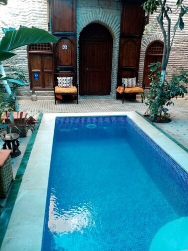Riad Hidden, Забронировать Отель Отели Марракеша с бассейном, рядом с Сад Секрет, Бассейн