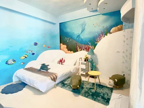 澎湖藍海會館Blue Ocean Inn Penghu, Book Hotel PengHu County hoteller med pool, Swimmingpool