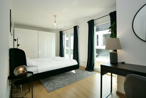 2BR Apt 100 m2 w Terrace Garden & Pkg, Rezervovat Apartmán Lucemburk Lucembursko
