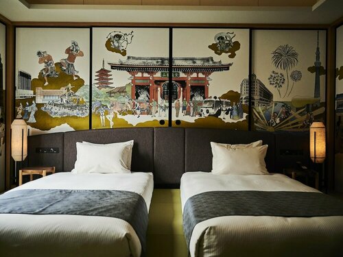 Asakusa View Hotel Annex Rokku, Забронировать Отель Тайто Токио