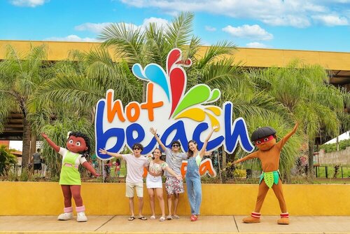 Hot Beach Raízes, Забронировать Отель Олимпия штат Сан-Паулу, рядом с Аквапарк Thermas of Laranjais