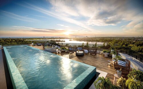 Tyrian Albert Park Lake, Book Lejlighedshotel Melbourne hoteller med pool, Swimmingpool