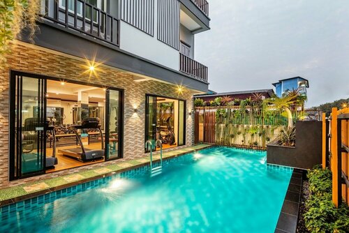 Penyos Residence, Забронировать Отель Отели Нонтхабури с бассейном, Бассейн