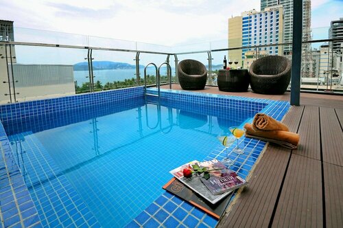 Apollo Hotel Nha Trang Beach, Забронировать Отель Отели Нячанга 3 звезды, рядом с Площадь 2/4, 3*