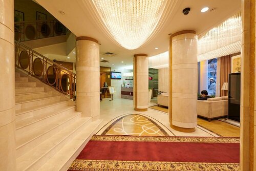 Soluxe Hotel Алматы, Забронировать Отель Отели Алматы по системе «всё включено», рядом с Станция метро Алмалы, Всё включено