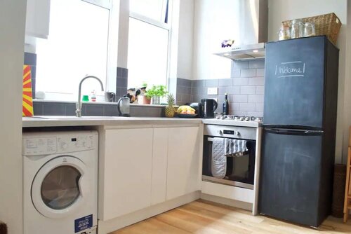 Modern 1BD Flat in Edinburgh, Забронировать Отель Отели Эдинбурга 3 звезды, рядом с Leith Links, 3*