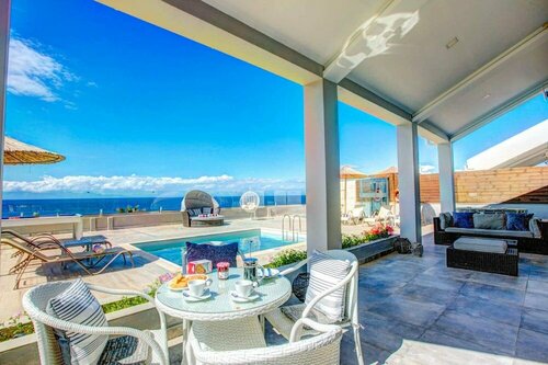 Luxury Villa Cavo Mare Thalassa, Забронировать Вилла Отели Планос с парковкой, Парковка