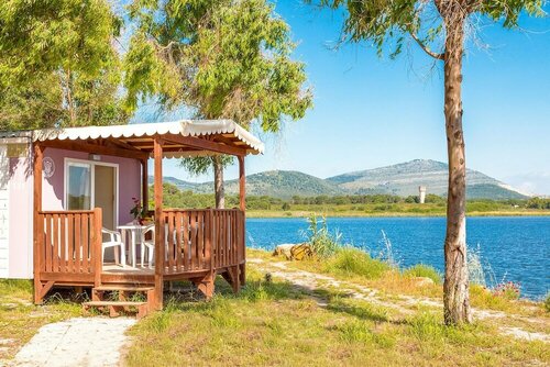 Camping Village Laguna Blu, Забронировать Кемпинг Отели Фертилия с бассейном, Бассейн