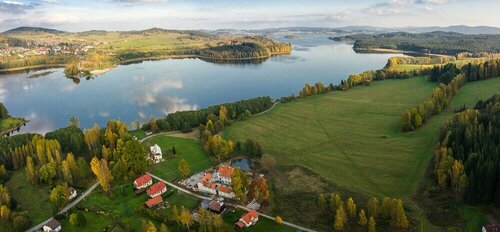 Aparthotel & Wellness Knížecí cesta, Забронировать Апарт-отель Горни-Плана Водохранилище Липно