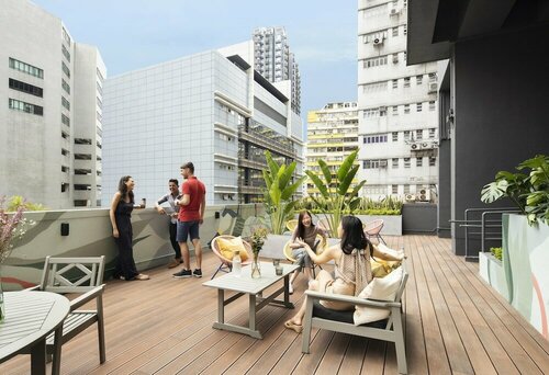 Weave Studios - Olympic, Rezervovat Apartmánový hotel Kowloon Hongkong, blízko Fa Hui Park