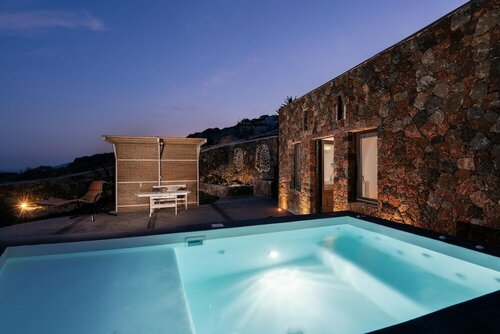 Luxe Efis Home Sea View 4 Villas & 4 Prive Hot Tub, Забронировать Вилла Имеровиглион 