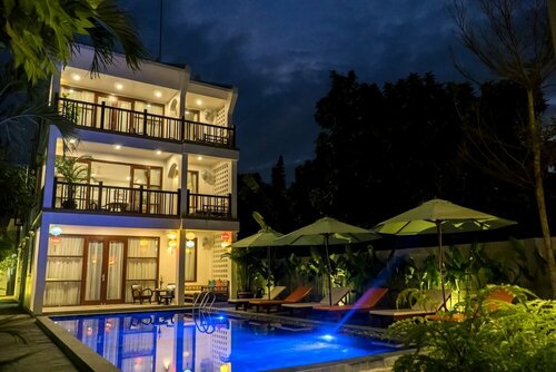 Louis Villa Hoi An, Reservar Vila Hotéis em An Bang com piscina, Piscina