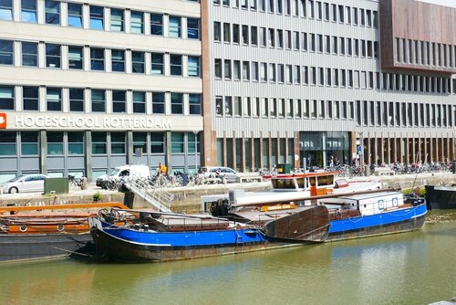 Boat apartment Rotterdam Fokkelina, Забронировать Апартаменты/квартира Scheepvaartkwartier Роттердам