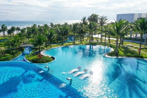 Resort Seaview  near air port, Забронировать Курортный отель Курортные отели Кам Лам, Курортный отель
