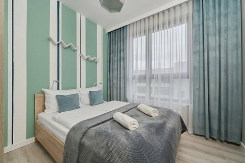 Odra Tower Apartment Wrocław by Renters, Забронировать Отель Отели Вроцлава 4 звезды, рядом с Miejska Gallery, 4*