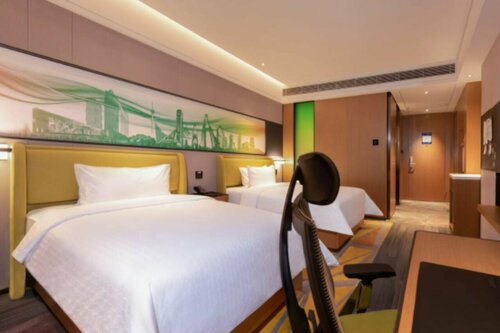 Hampton by Hilton Chengdu Xibocheng, Buchen Sie Hotel Hotels in Sichuan mit Parkplatz, Parkplätze