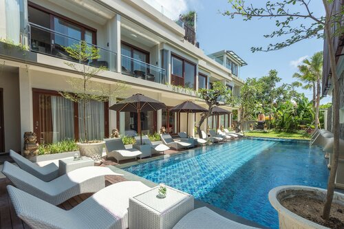 Mokko Suite Villas Umalas Bali, Забронировать Отель Отели Бадунг с бассейном, Бассейн