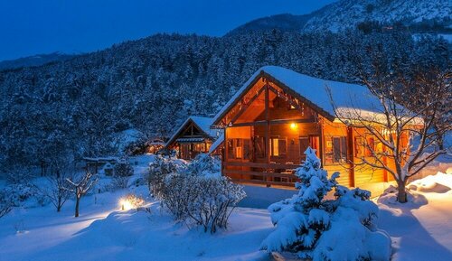 Chalet Carpe Diem, Book Chalet Hoteller i Rhône-Alps med parkering, Parkering