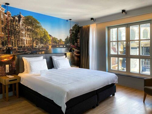 Swissôtel Amsterdam, Забронировать Отель Амстердам - центр города Амстердам, рядом с Улица Лейдсестраат