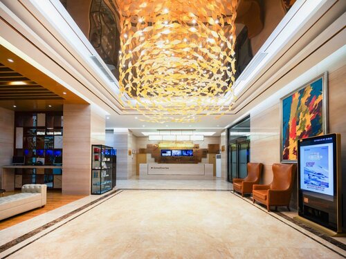GreenTree Inn Zhuma Railway Station Qian Plaza Branch, Book Hotel Zhumadian Henan