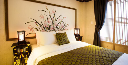 Jeju Hanok Hotel Hallagung, Забронировать Отель Согвипхо Остров Чеджудо