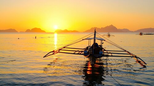 Stunning Republic Beach Resort, Boek Resort Hotels in Palawan met ontbijt, Ontbijt