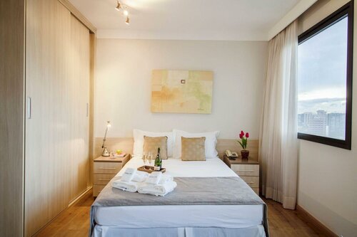 Quality Faria Lima, Забронировать Отель Бизнес-отели Сан-Пауло, рядом с Shopping Eldorado, 4* 5*