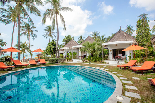 Secret Garden Beach Bungalows, Boek Resort Bangrak Beach Ko Samui, in de buurt van Bangrak Beach