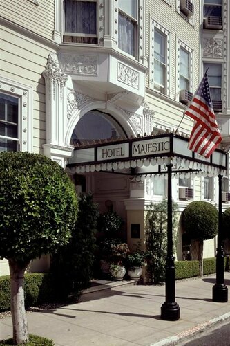 Hotel Majestic, Забронировать Отель Отели Области залива Сан-Франциско с парковкой, Парковка