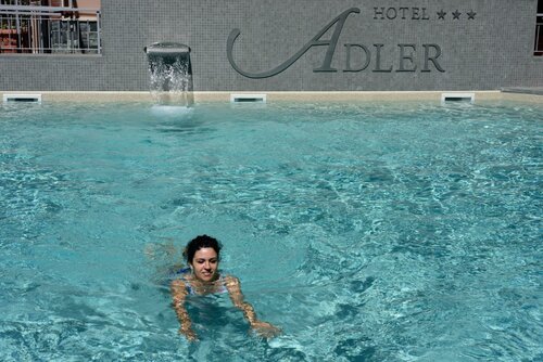 Hotel Adler, Забронировать Отель Отели Ривьера-делле-Пальме с парковкой, Парковка