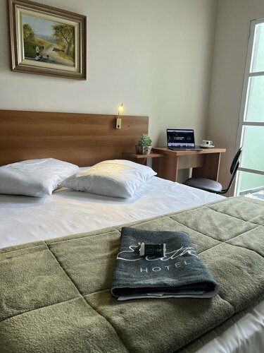 Hotel Elithi - O melhor custo benefício, Забронировать Отель Итапева Сан-Паулу