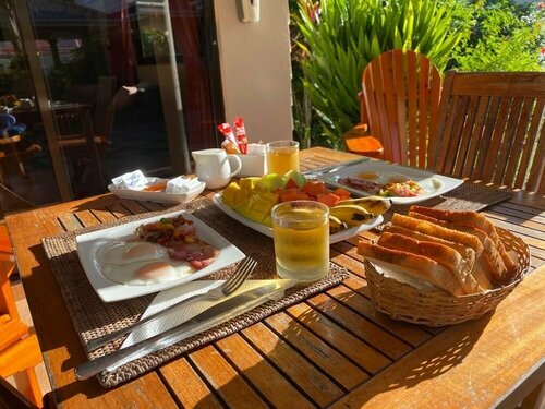 Villa Aya, Rezerwuj Willa Hotele w Praslin Island ze śniadaniem, Śniadanie