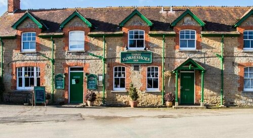 Three Horseshoes Inn, Забронировать Отель Бридпорт Jurassic Coast